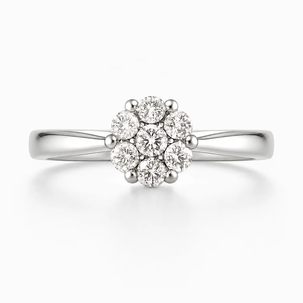Naturdiamant-Ring