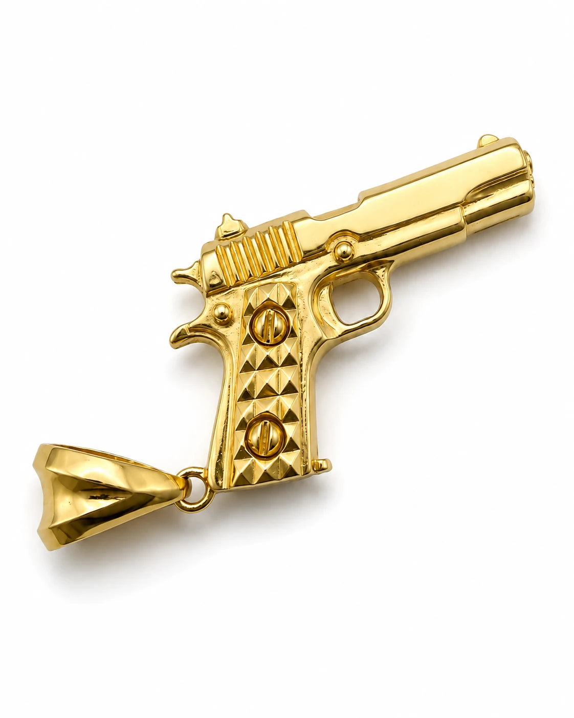14 kt Gold Desert Eagle Anhänger