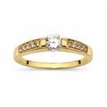 Naturdiamant-Ring