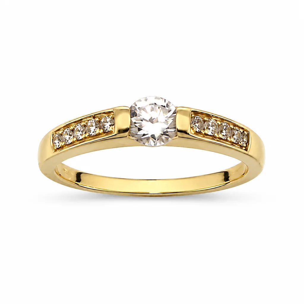 Naturdiamant-Ring