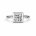 Naturdiamant-Ring
