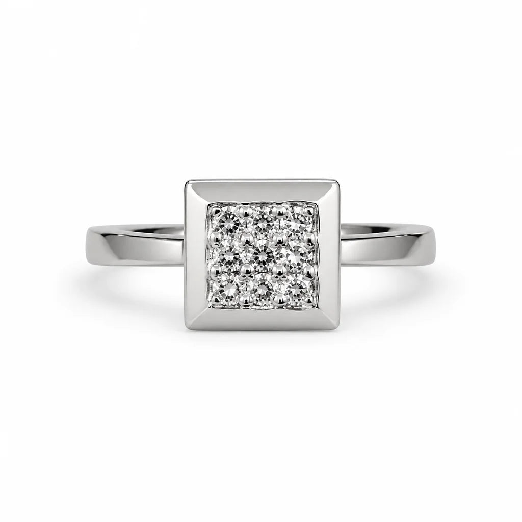 Naturdiamant-Ring
