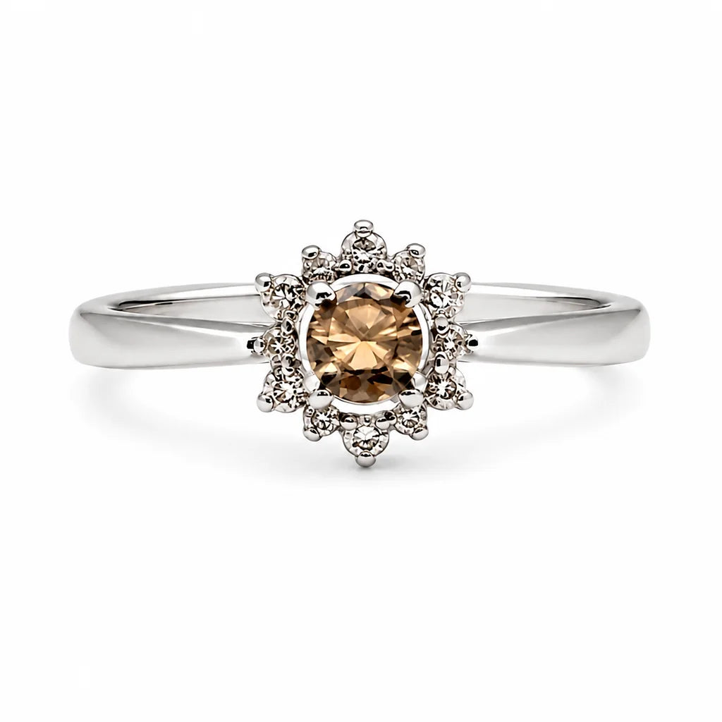 Naturdiamant-Ring