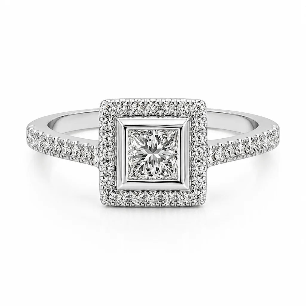 Naturdiamant-Ring