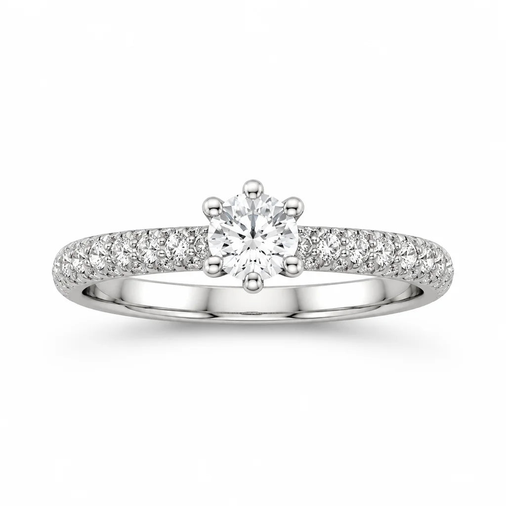 Naturdiamant-Ring