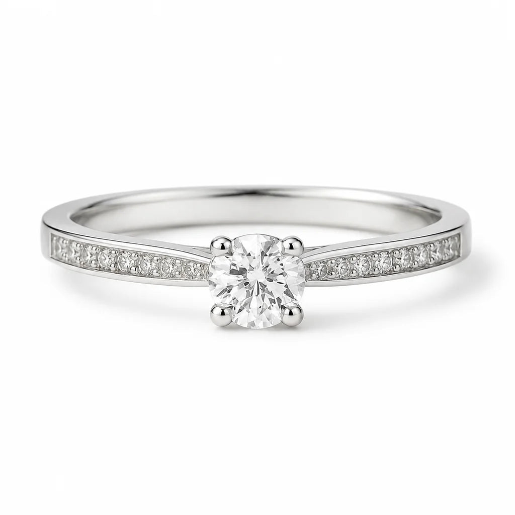 Naturdiamant-Ring