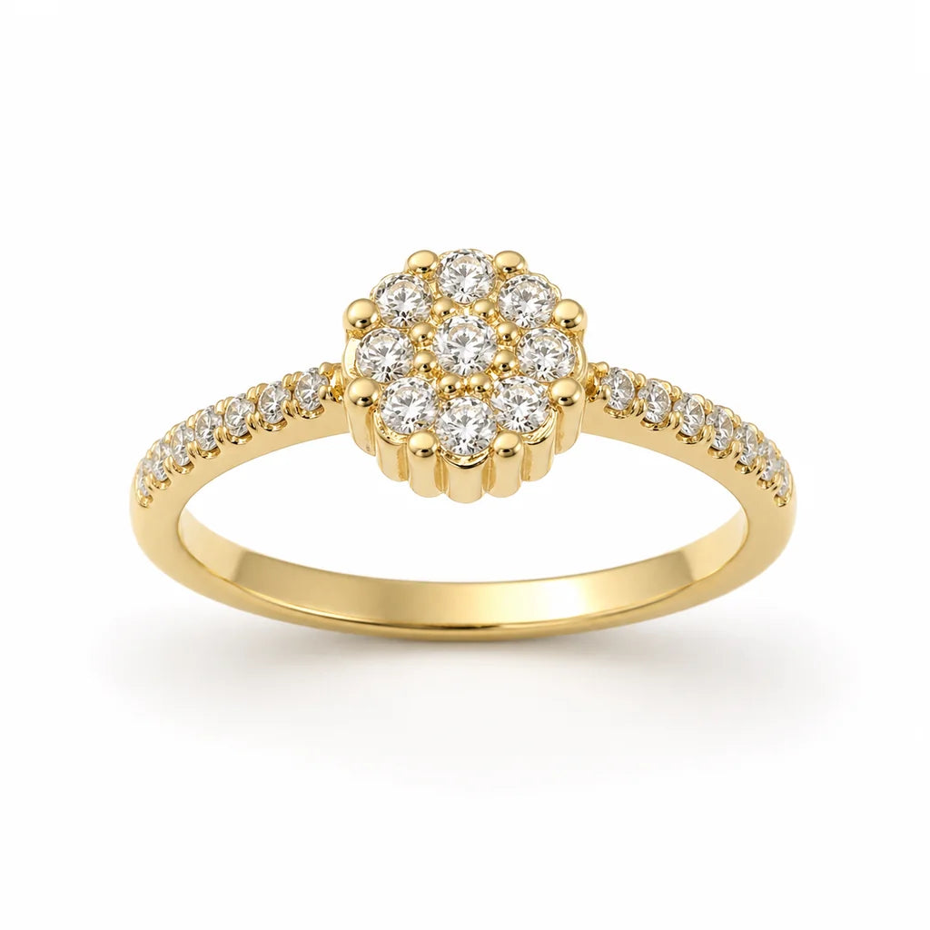 Naturdiamant-Ring