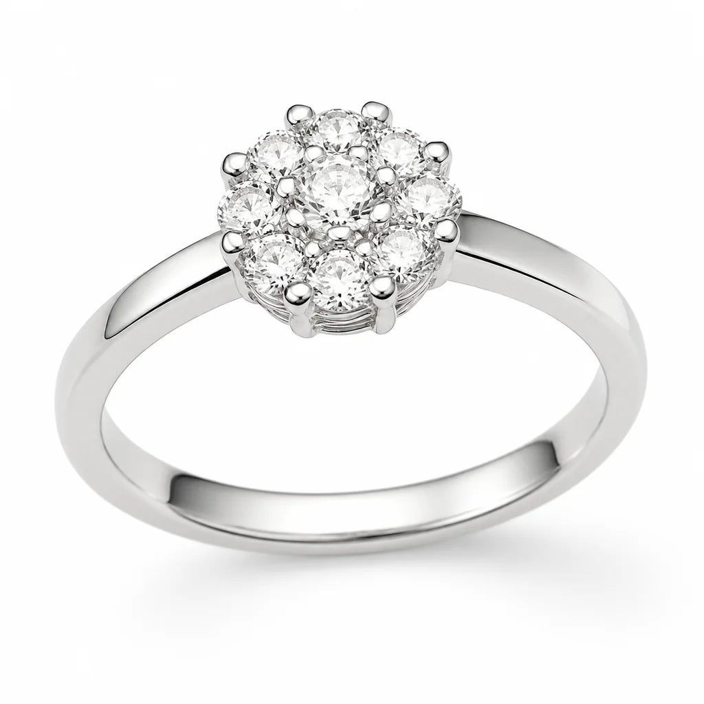 Naturdiamant-Ring