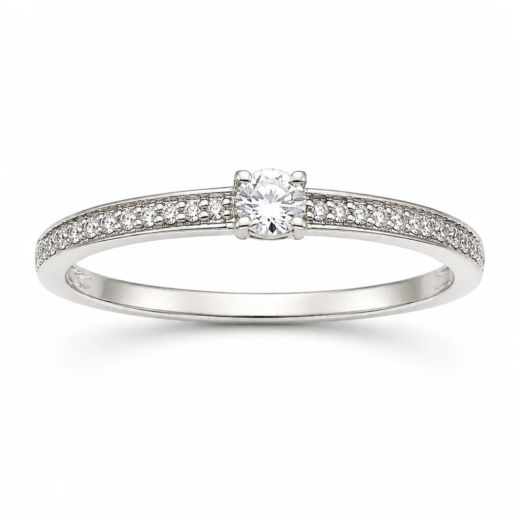 Naturdiamant-Ring