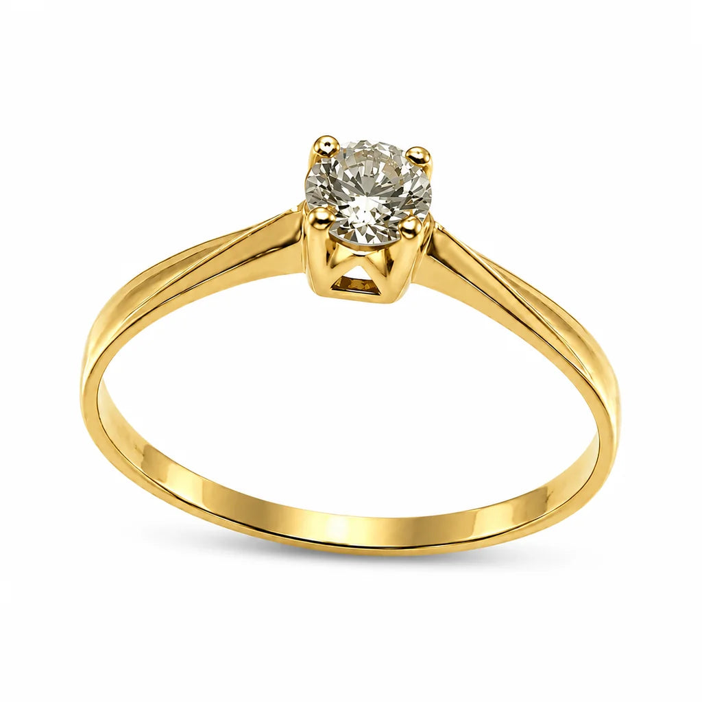 Naturdiamant-Ring