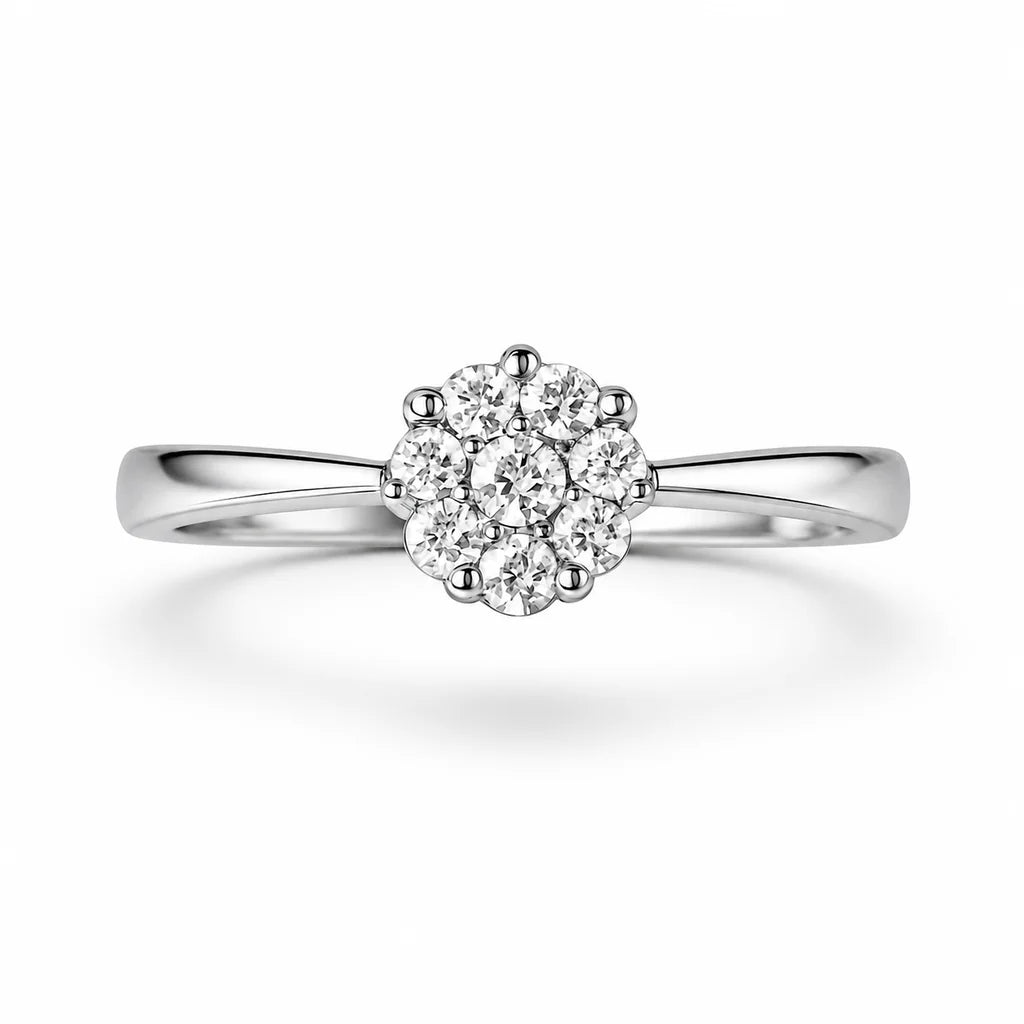 Naturdiamant-Ring