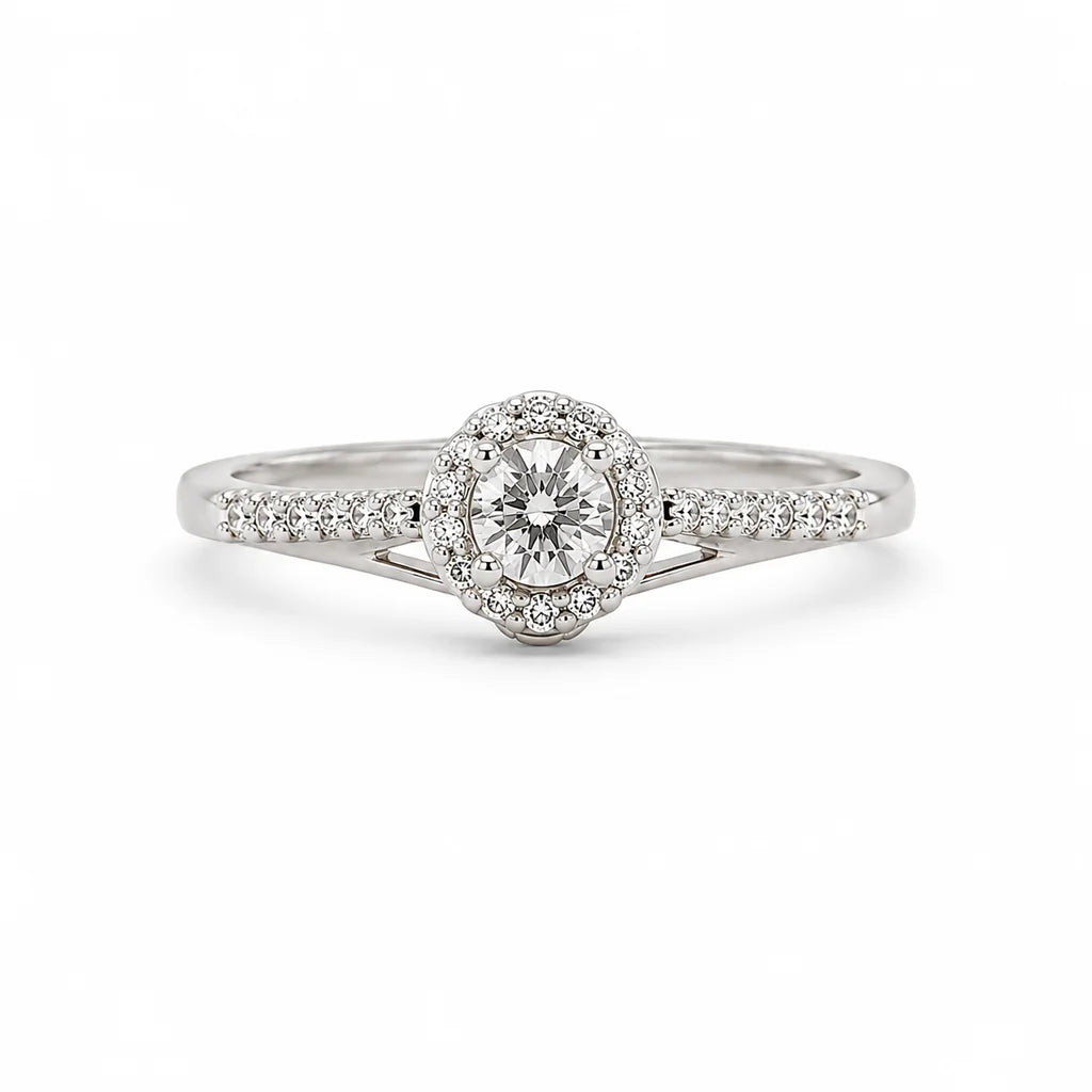 Naturdiamant-Ring
