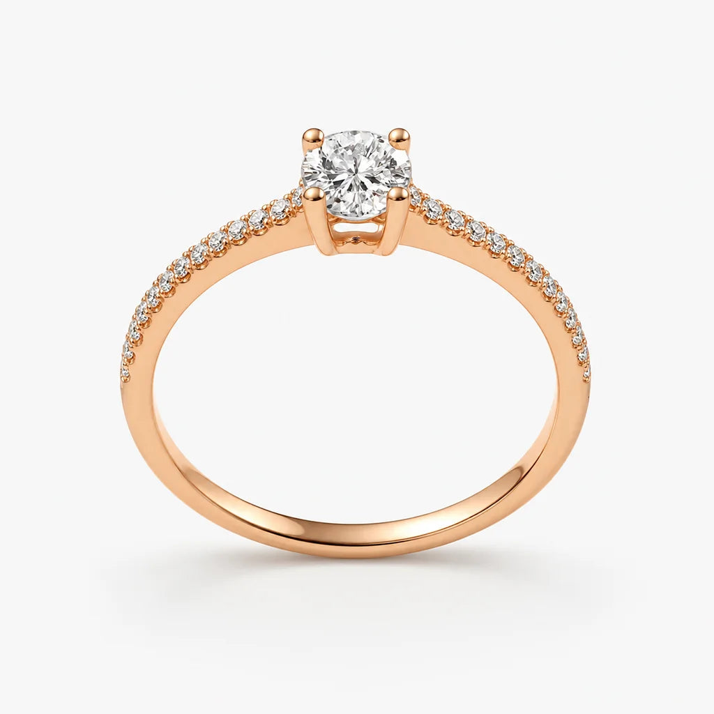 Naturdiamant-Ring