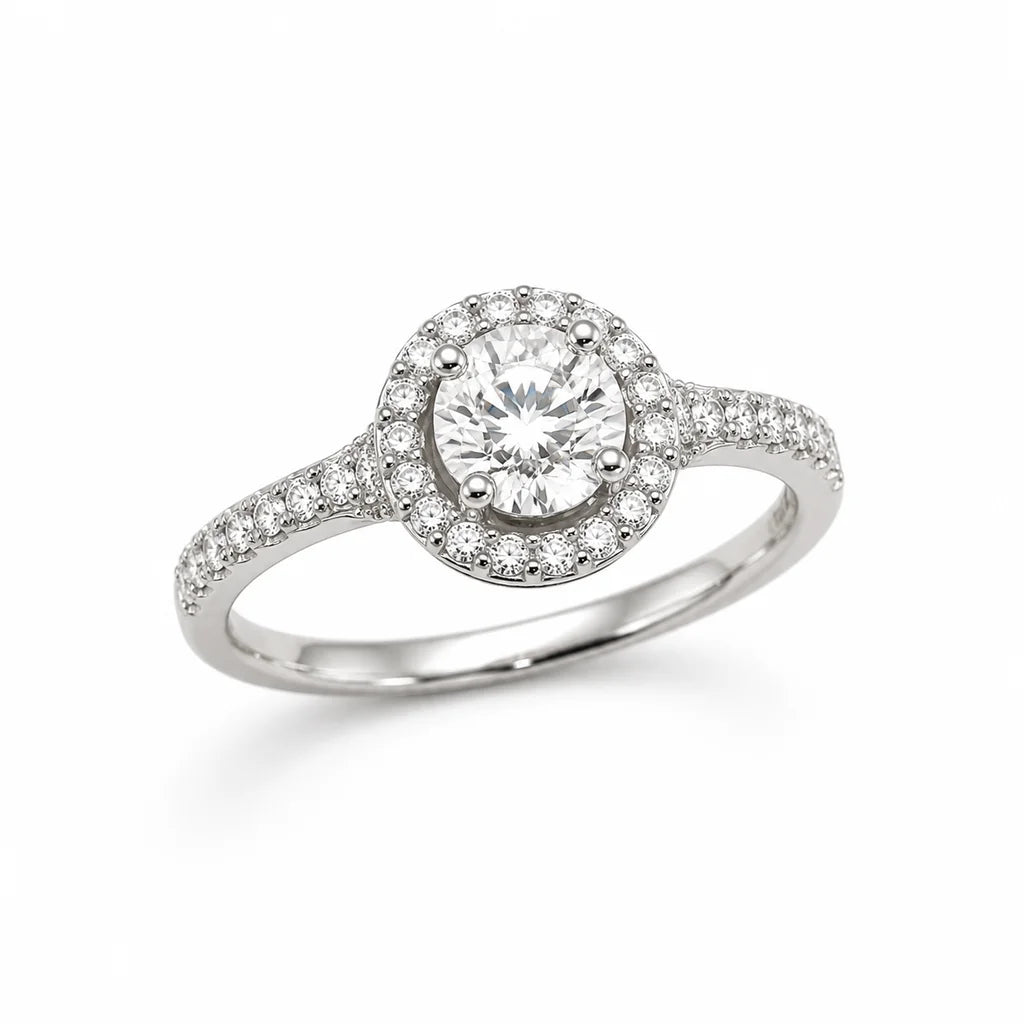 Naturdiamant-Ring