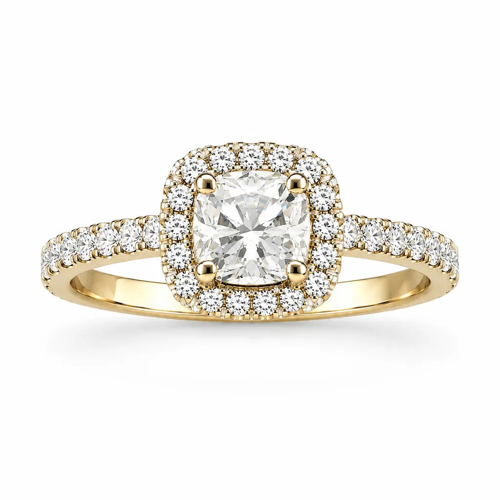 Naturdiamant-Ring