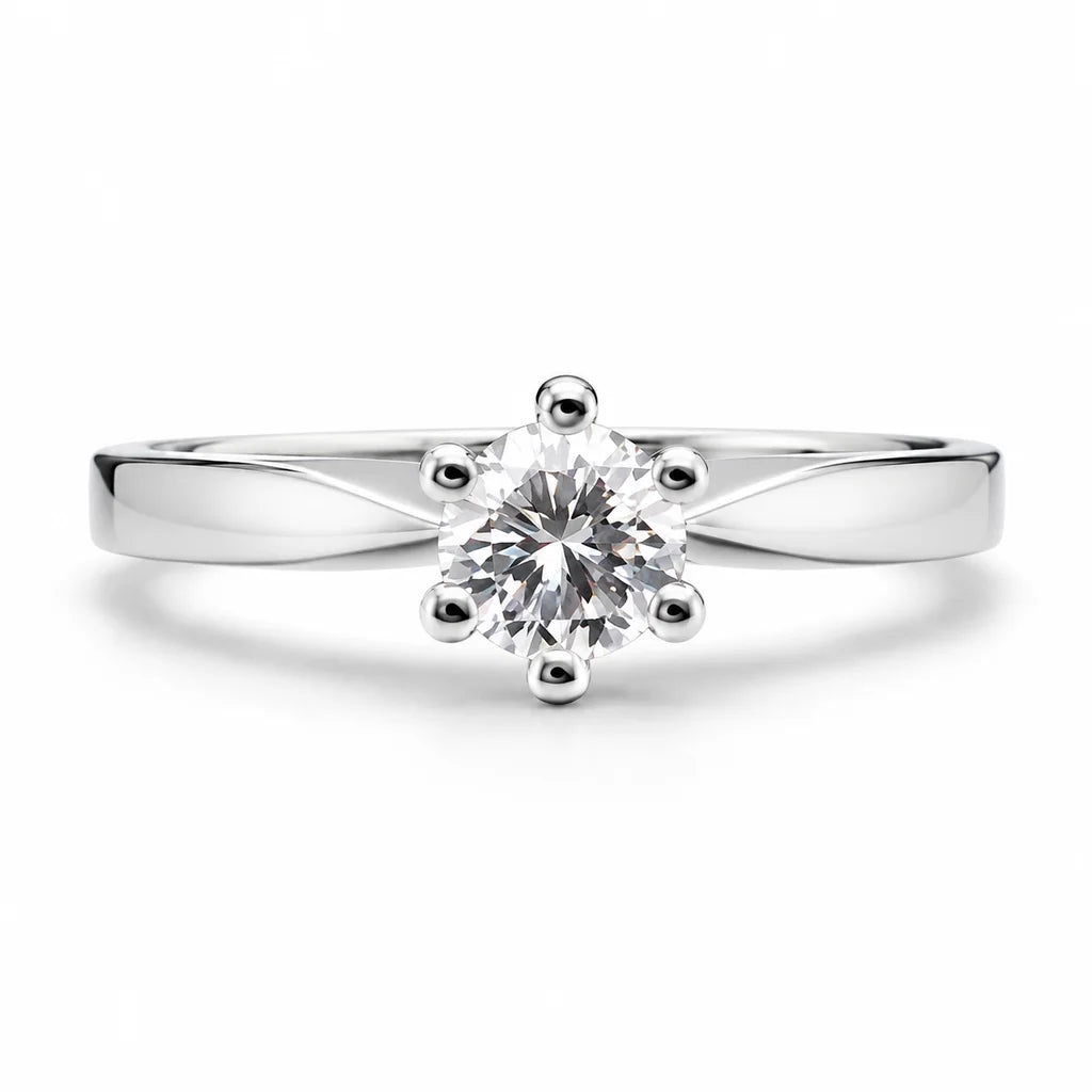 Naturdiamant-Ring