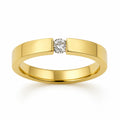 Naturdiamant-Ring