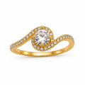 Naturdiamant-Ring
