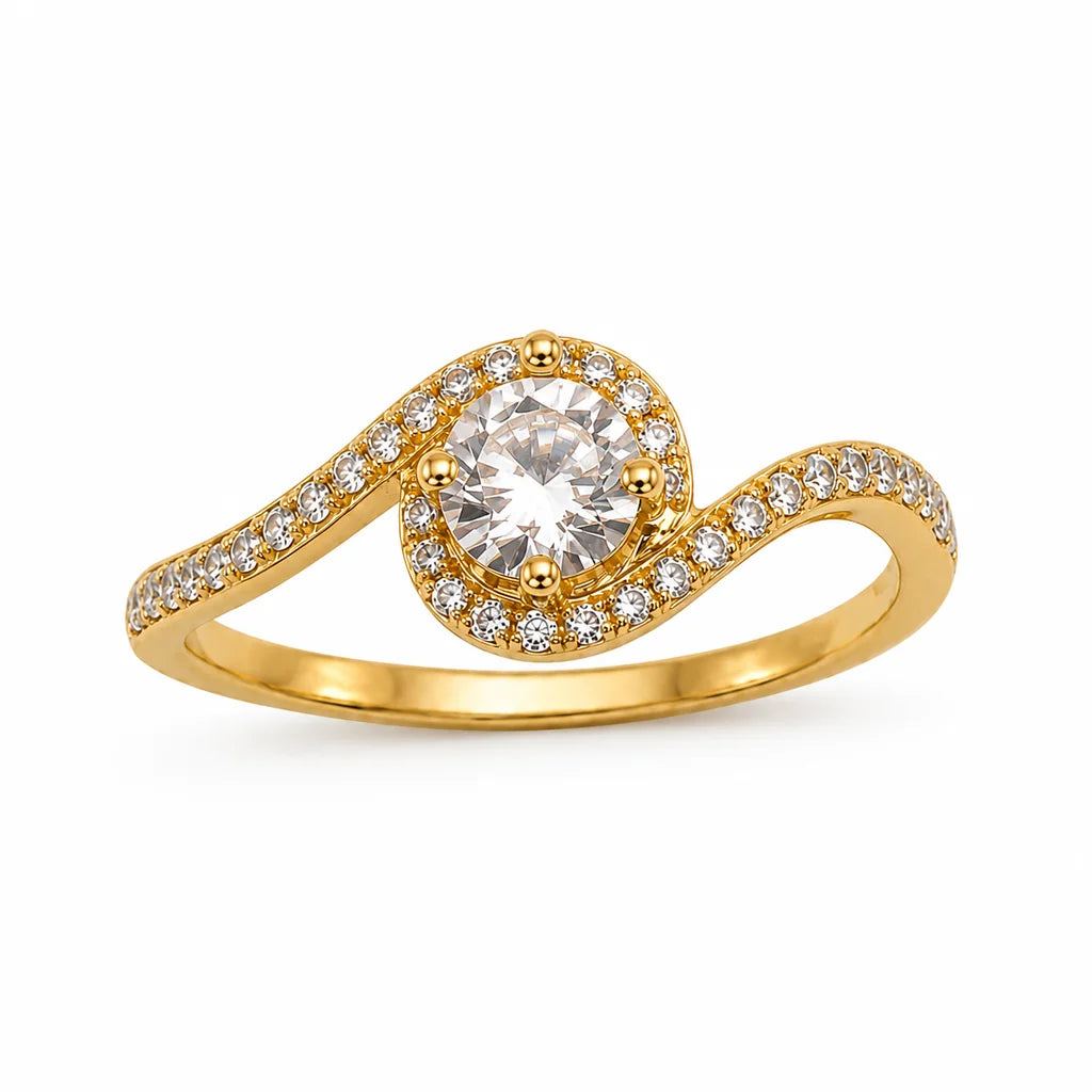 Naturdiamant-Ring