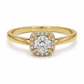 Naturdiamant-Ring
