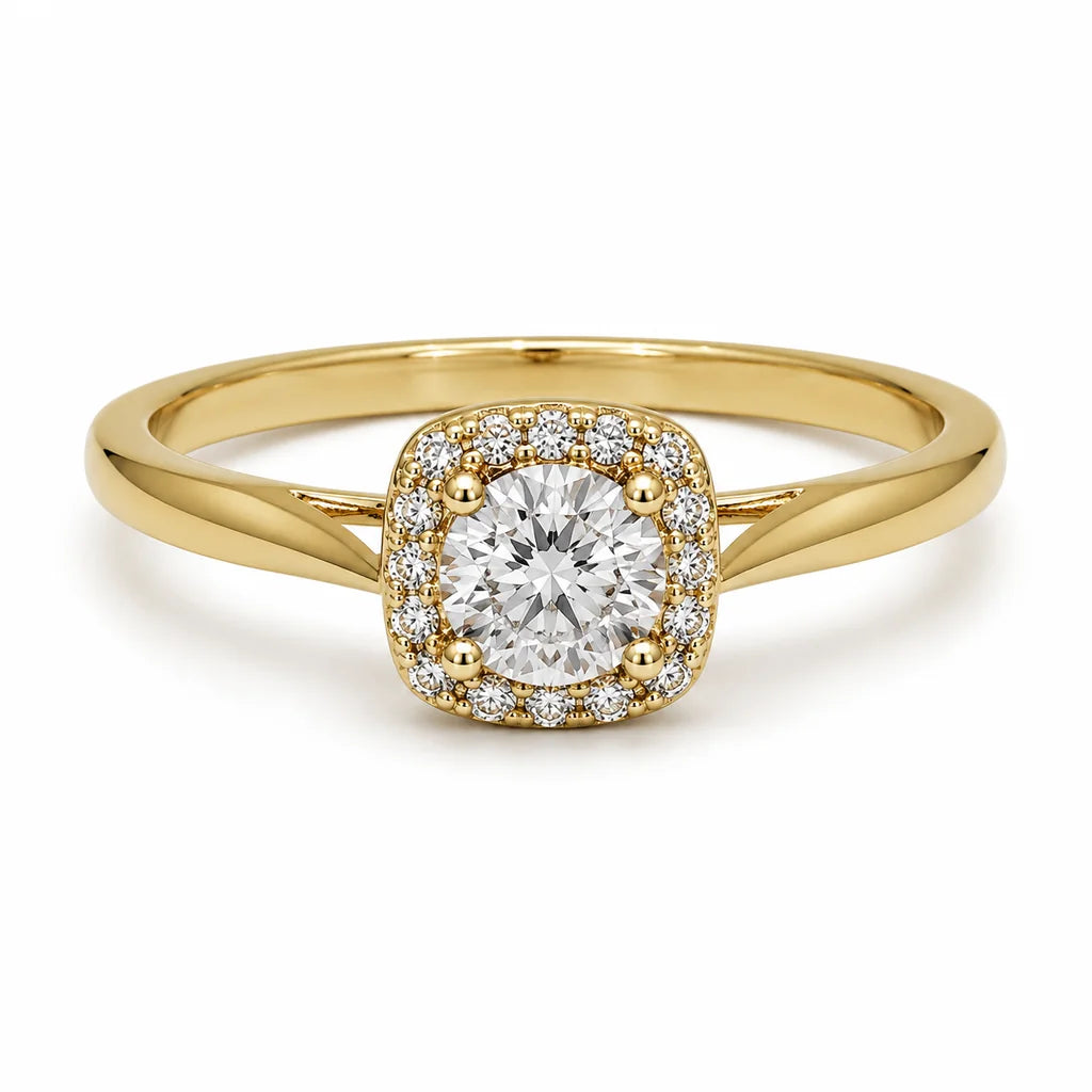 Naturdiamant-Ring