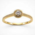 Naturdiamant-Ring