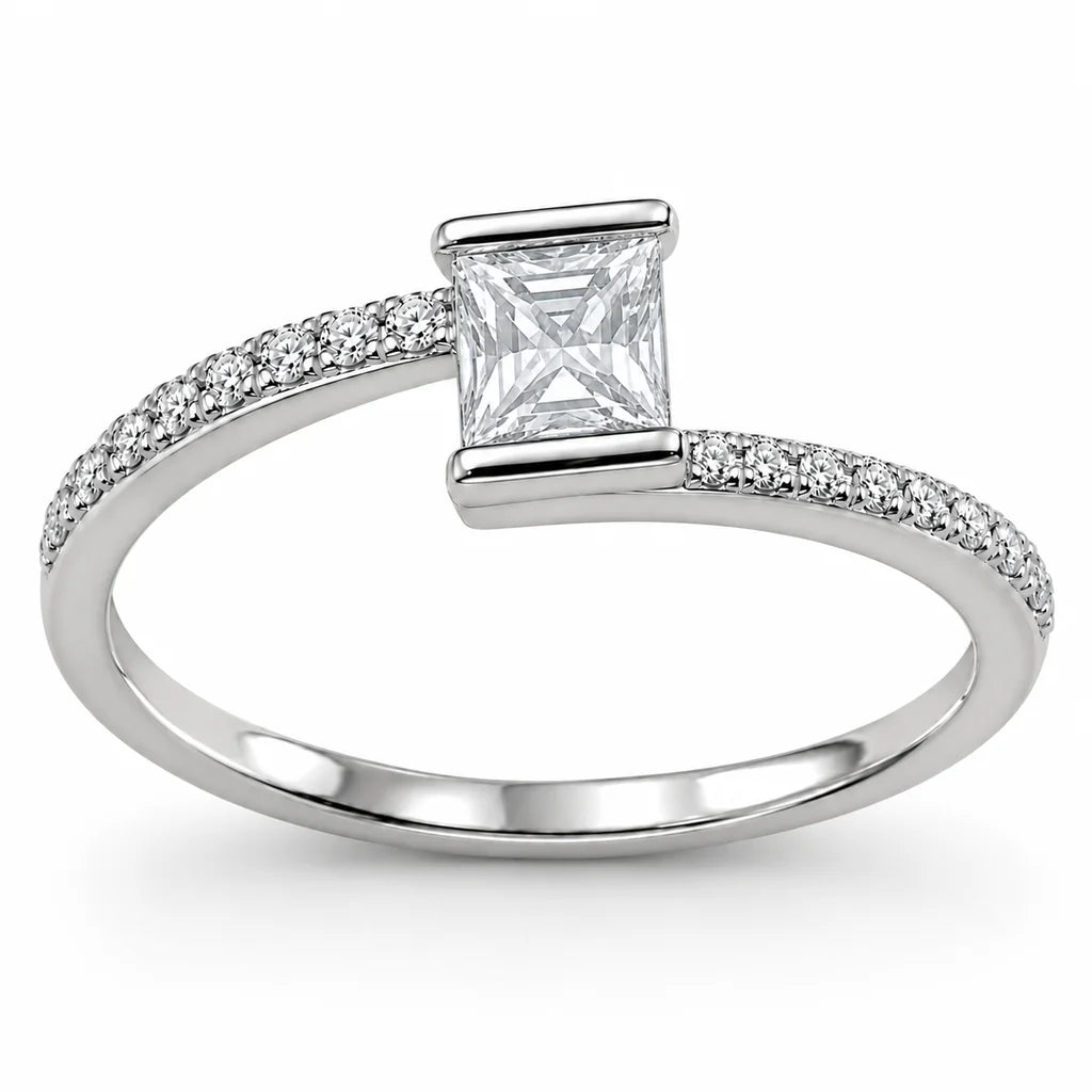 Naturdiamant-Ring