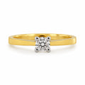 Naturdiamant-Ring