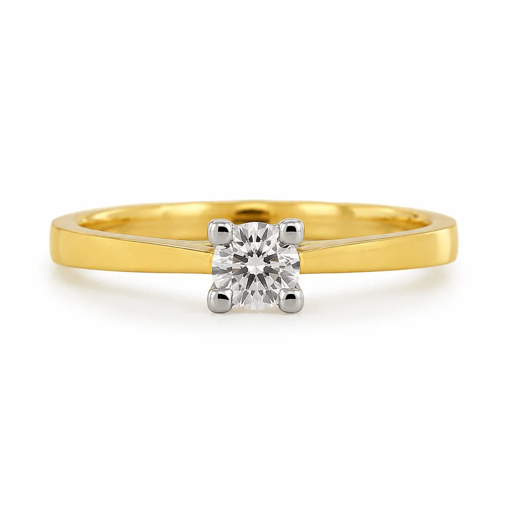 Naturdiamant-Ring