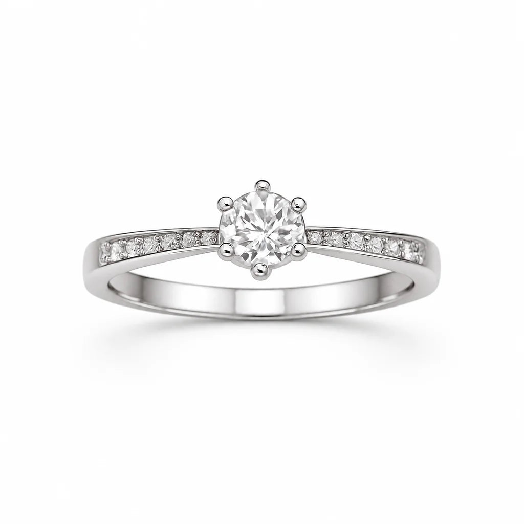 Naturdiamant-Ring