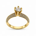 Naturdiamant-Ring