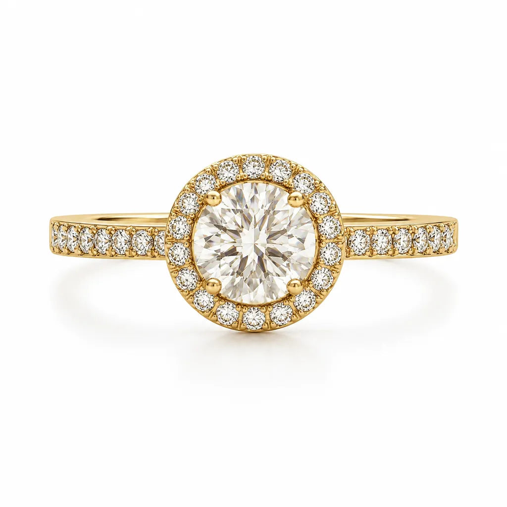 Naturdiamant-Ring