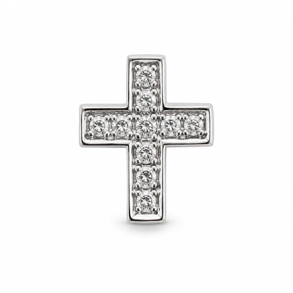Diamant-Kreuzanhänger