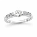 Naturdiamant-Ring