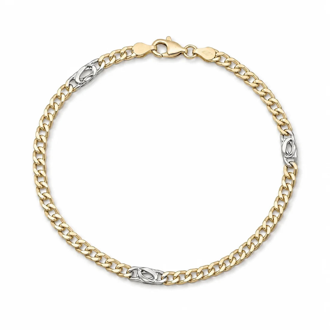 14 kt Panzerarmband