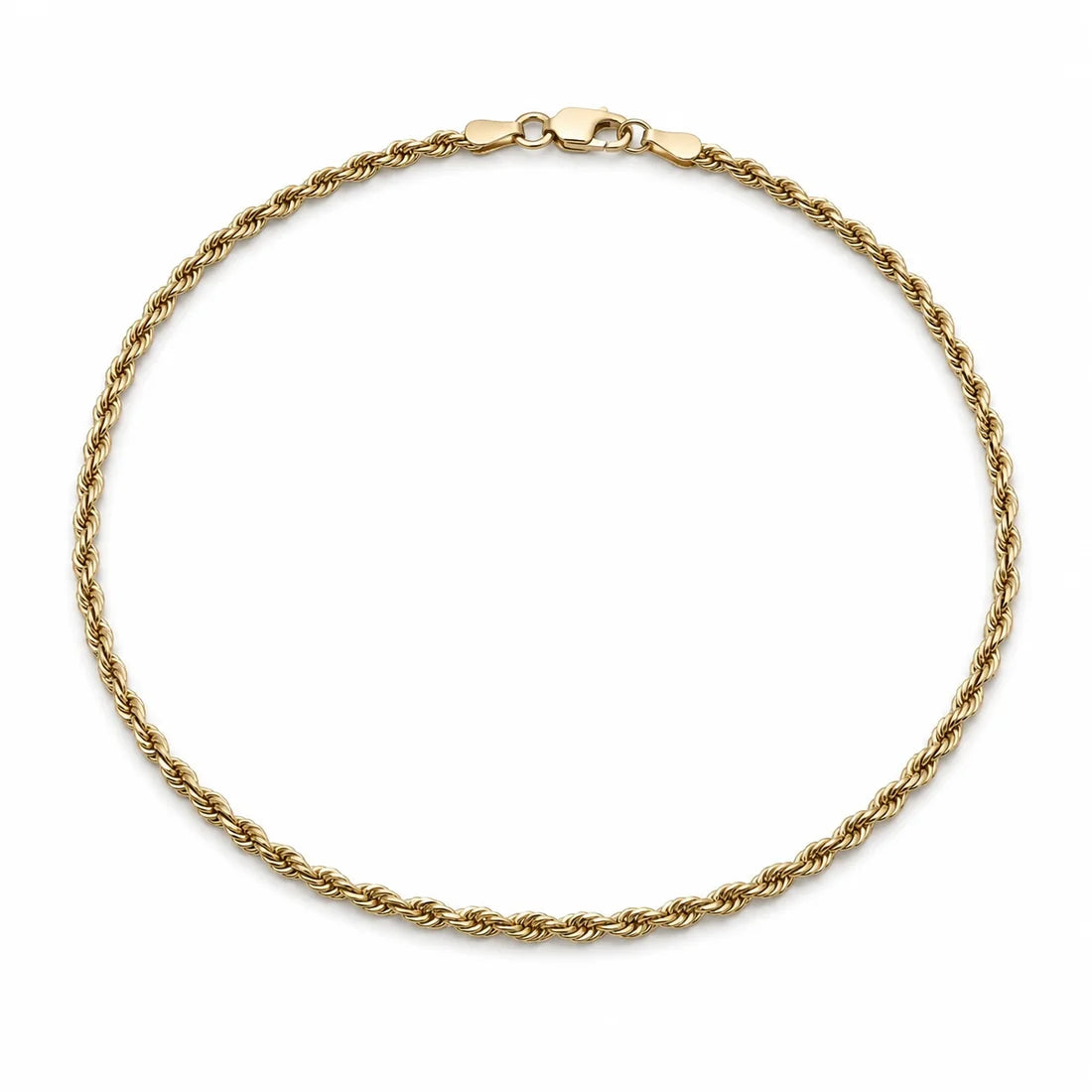 14 kt Kordelarmband