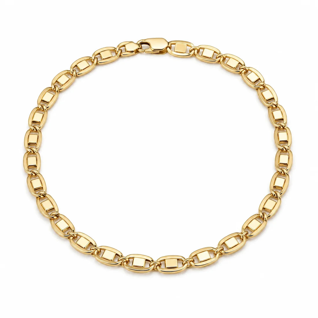 14 kt Panzerarmband