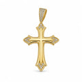 14 kt Gold Kreuzanhänger
