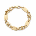 14 kt Plattenarmband
