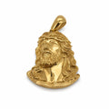14 kt Gold Jesus-Kopf-Anhänger