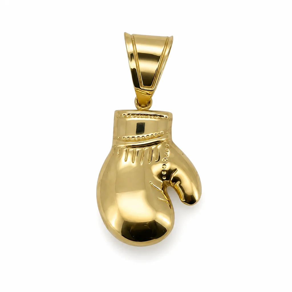 14 kt Gold Boxhandschuhe-Anhänger