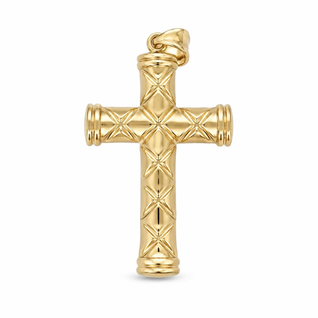 14 kt Gold Kreuzanhänger