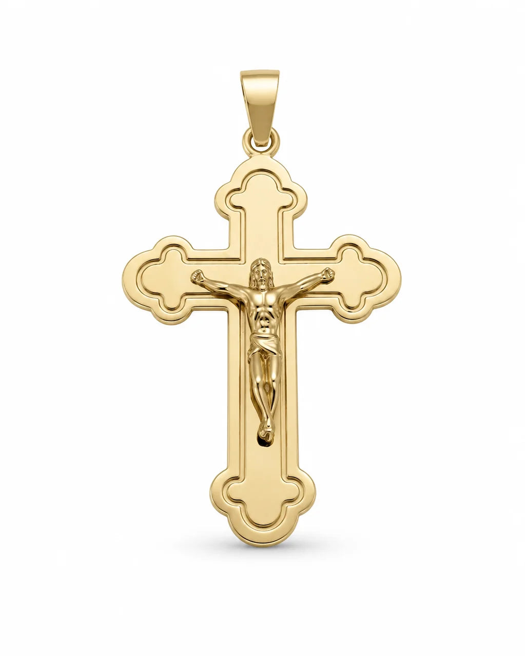 14 kt Gold Kreuzanhänger