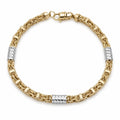 14 kt Käfigarmband