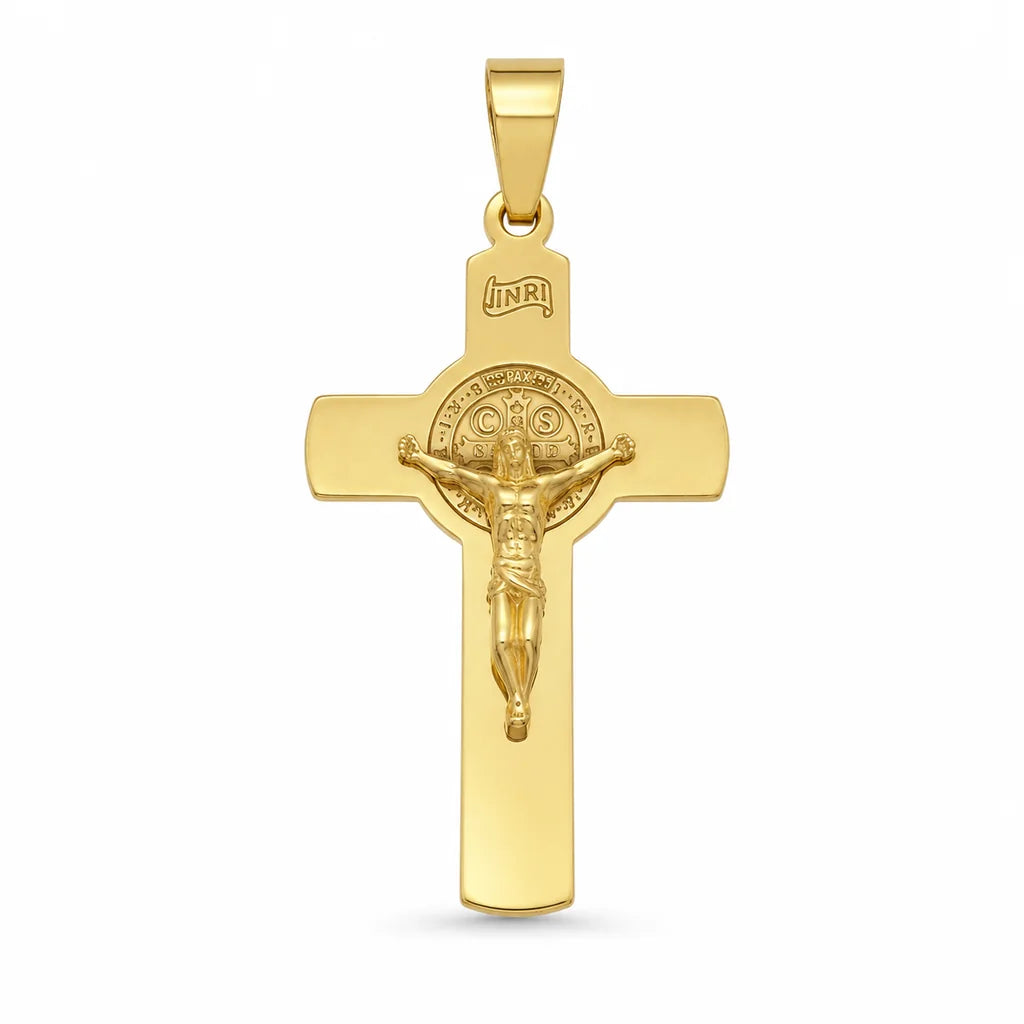 14 kt Gold Kreuzanhänger