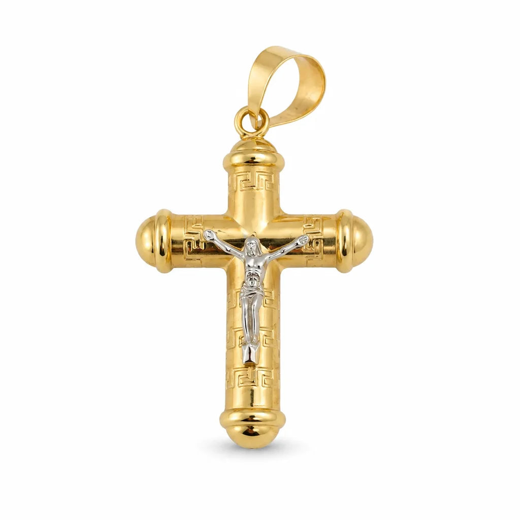 14 kt Gold Kreuzanhänger