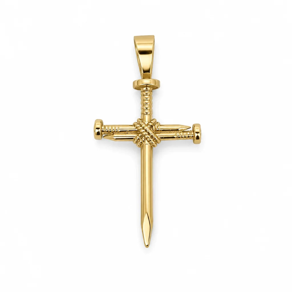14 kt Gold Kreuzanhänger
