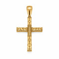 14 kt Gold Kreuzanhänger