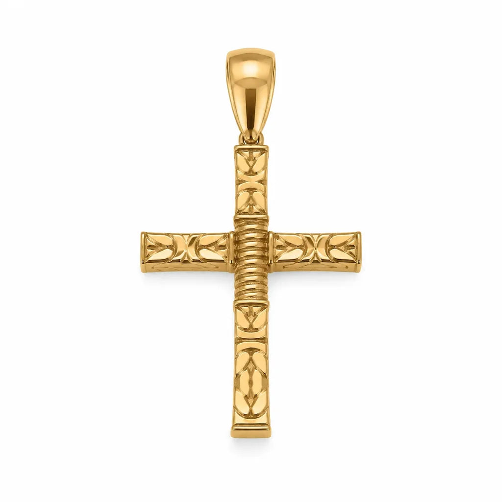 14 kt Gold Kreuzanhänger