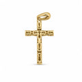 14 kt Gold Kreuzanhänger